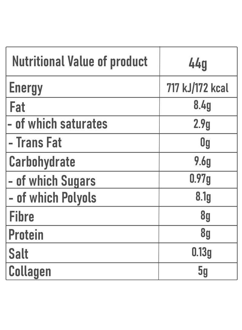 أولمب بار كولاجين مع بروتين نباتي شوكولاتة (5 حبات) - Image 2